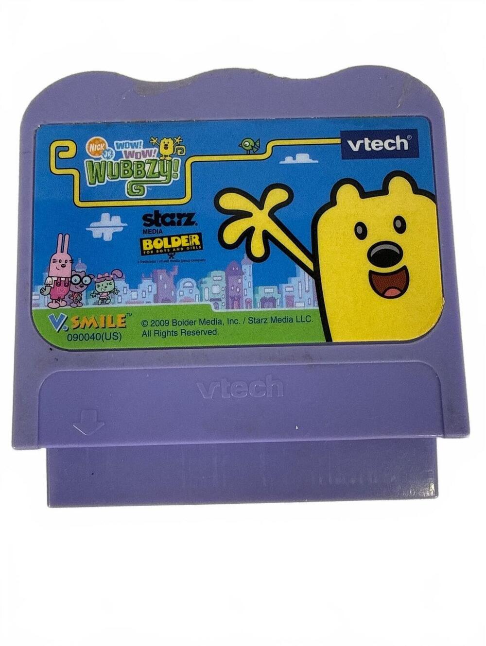 VTech V.Smile Wow! Wow! Wubbzy Game Cartridge - Educational Learning Content